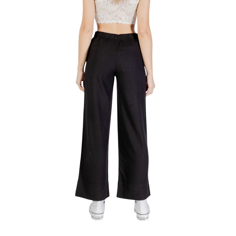 Only – Schwarze Viskosehose