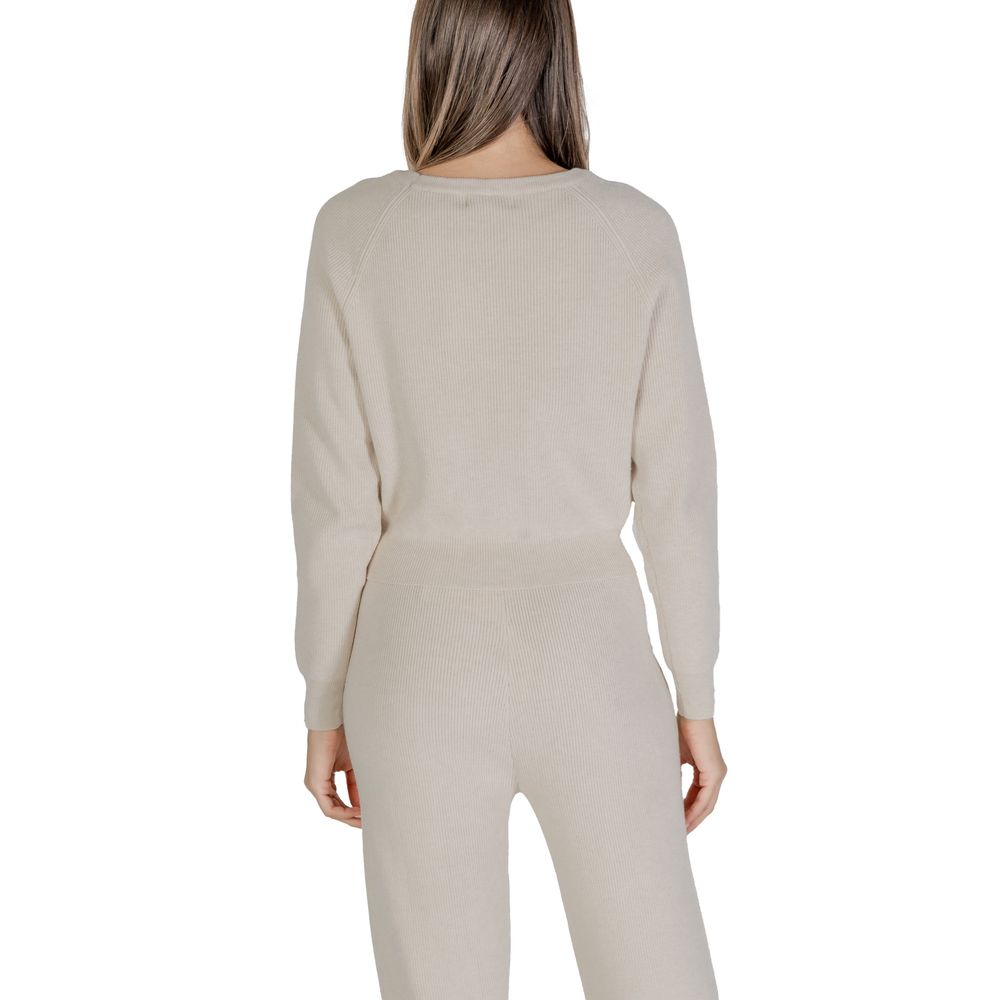 Cleré Beige Viskosepullover