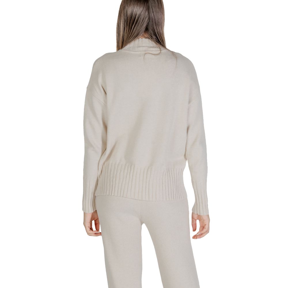 Cleré Beige Viskose-Cardigan