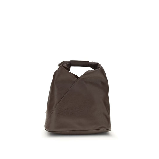 MM6 Brown Polyethylene Handbag