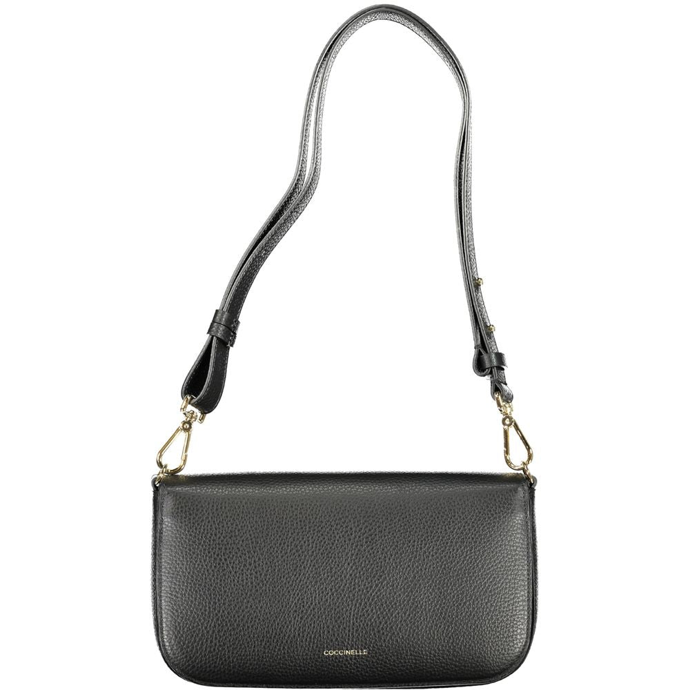 Coccinelle Schwarze Lederhandtasche