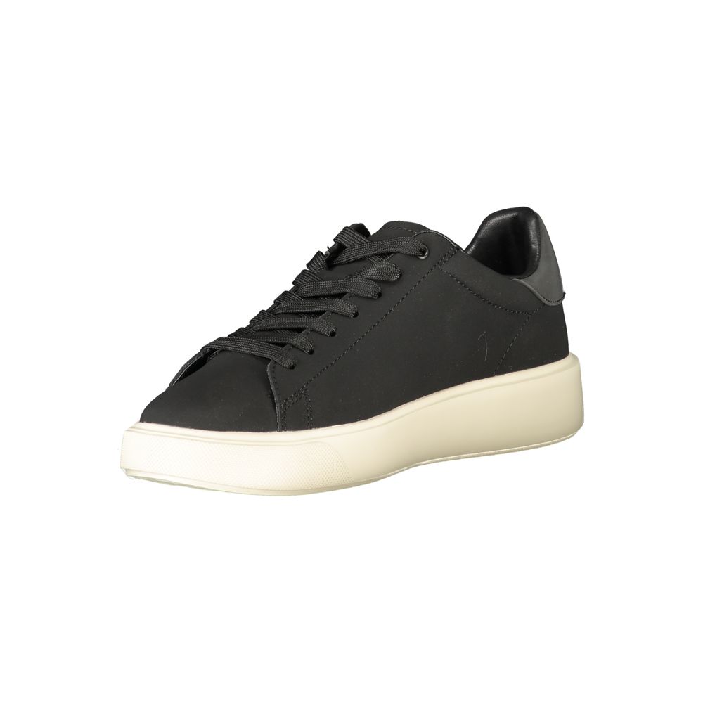 Blauer Black Polyester Low Top Sneakers