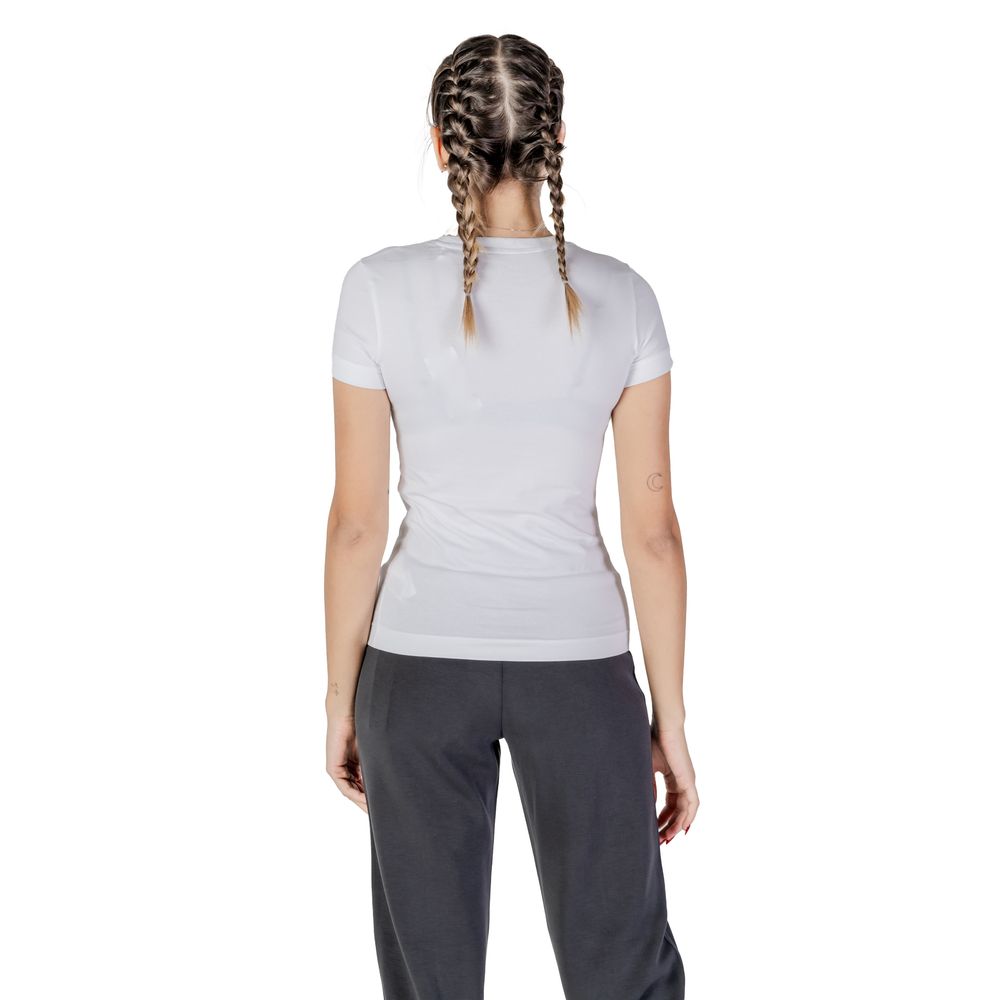 Guess – Weißes Baumwoll-T-Shirt