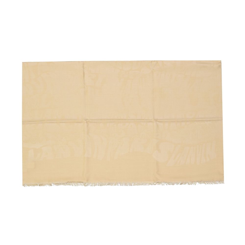 Lanvin Silk And Wool Scarf