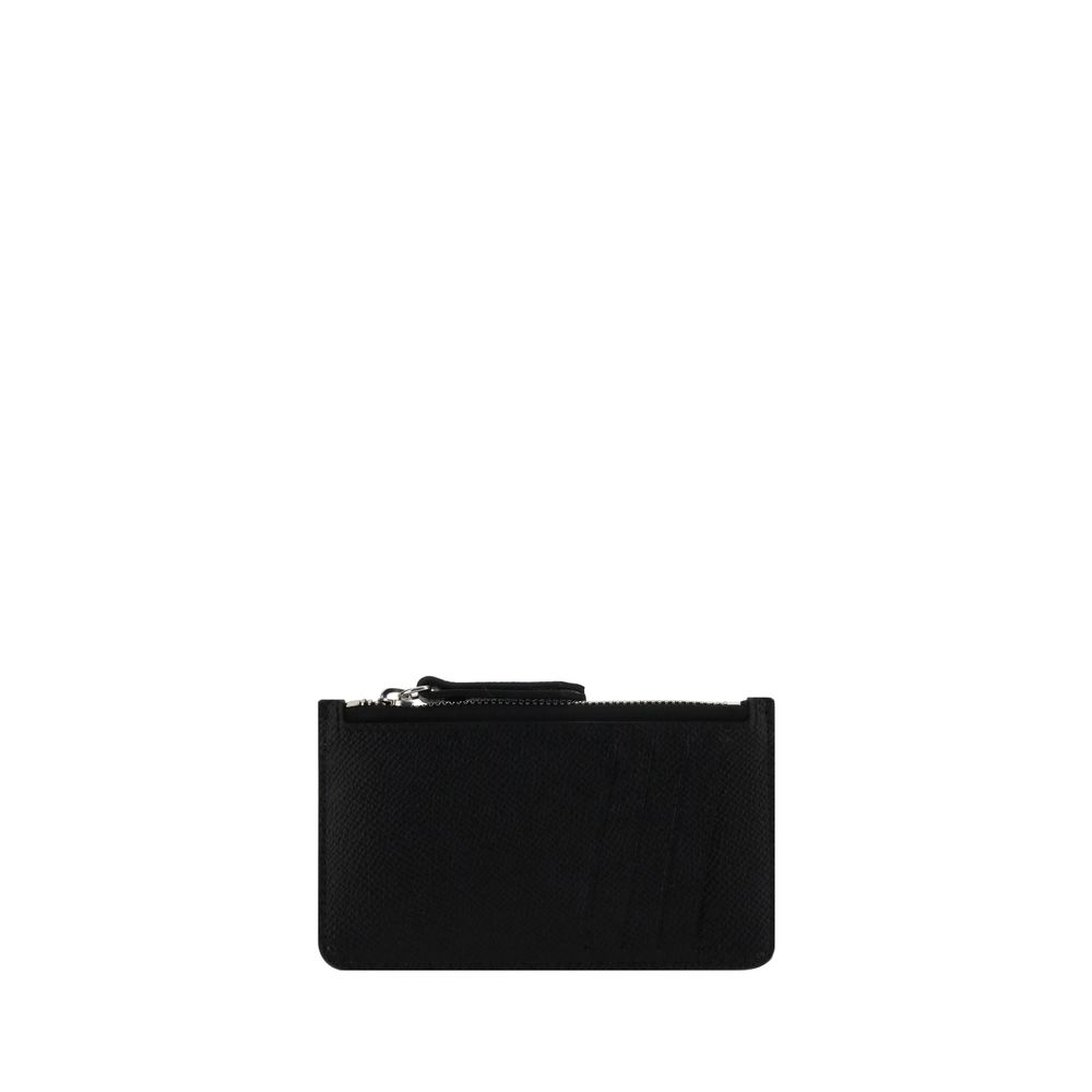 Margiela Black Calf Leather Bos Taurus Wallet