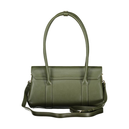 Valentino Green Polyethylene Handbag
