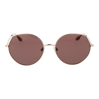 Trussardi Gold Metal Sunglasses