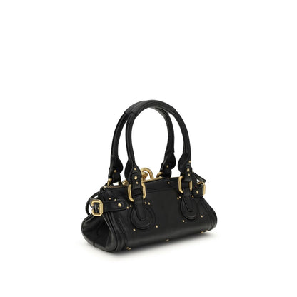 Chloé Black Calf Leather Bos Taurus Shoulder Bag