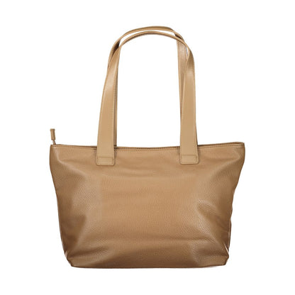 Mario Valentino Brown Polyurethane Womens Bag
