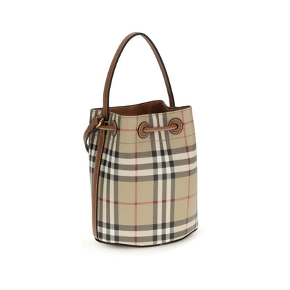 Burberry Beige Polyethylene Backet Bag