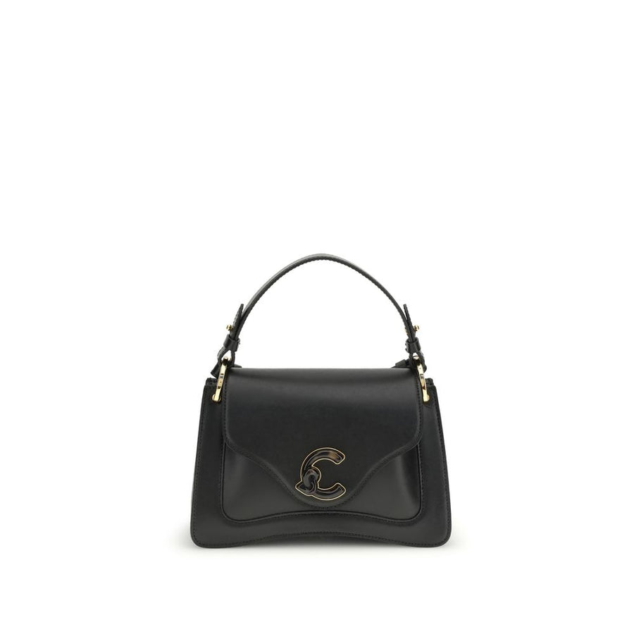 Coccinelle Black Calf Leather Bos Taurus Shoulder Bag