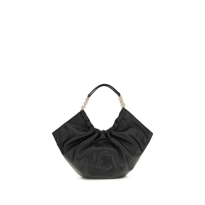 Coccinelle Black Calf Leather Bos Taurus Shoulder Bag