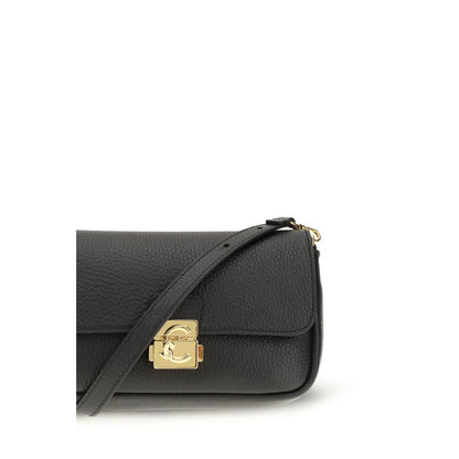 Coccinelle Black Calf Leather Bos Taurus Clutch Bag