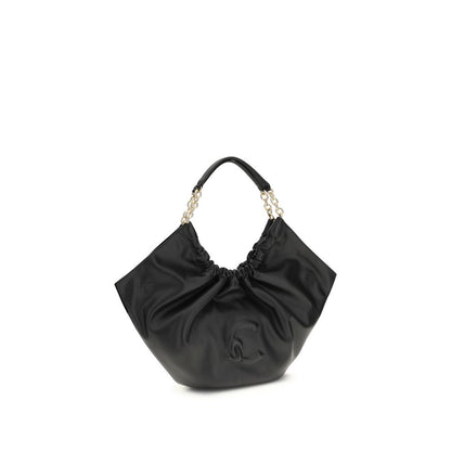 Coccinelle Black Calf Leather Bos Taurus Shoulder Bag