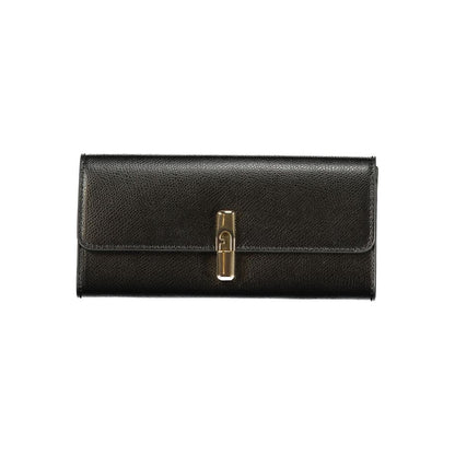 Furla Nero Leather Women Wallet