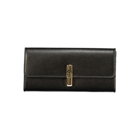 Furla Nero Leather Women Wallet