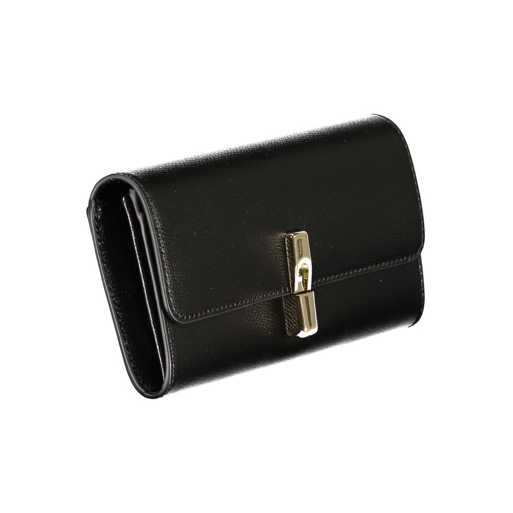 Furla Nero Leather Women Wallet