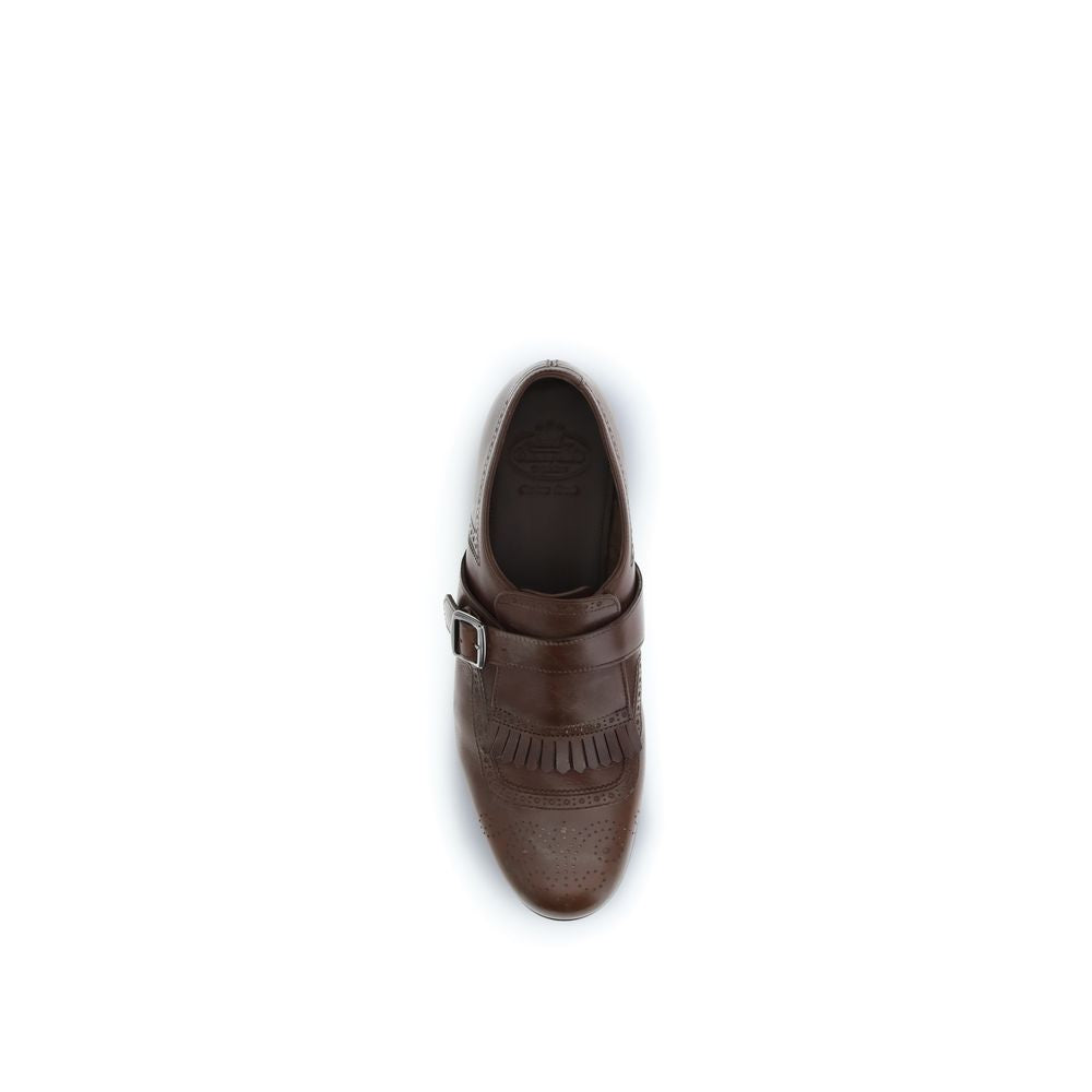 Church's Brown Rubber Slip-On Loafers