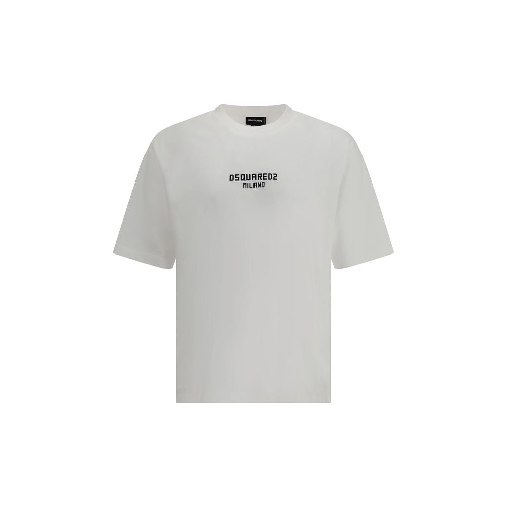 Dsquared² White Cotton T-Shirt