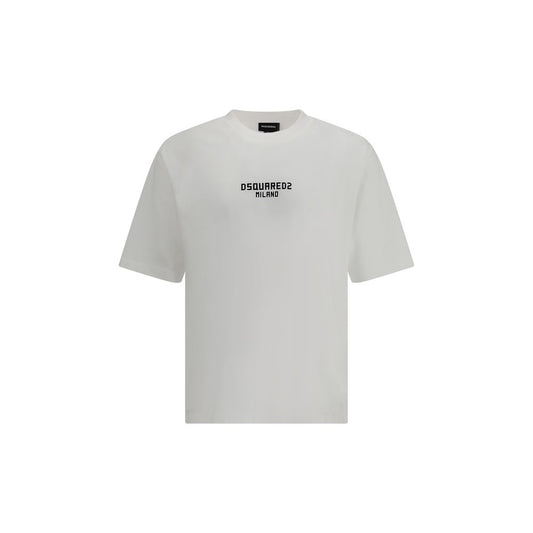 Dsquared² White Cotton T-Shirt