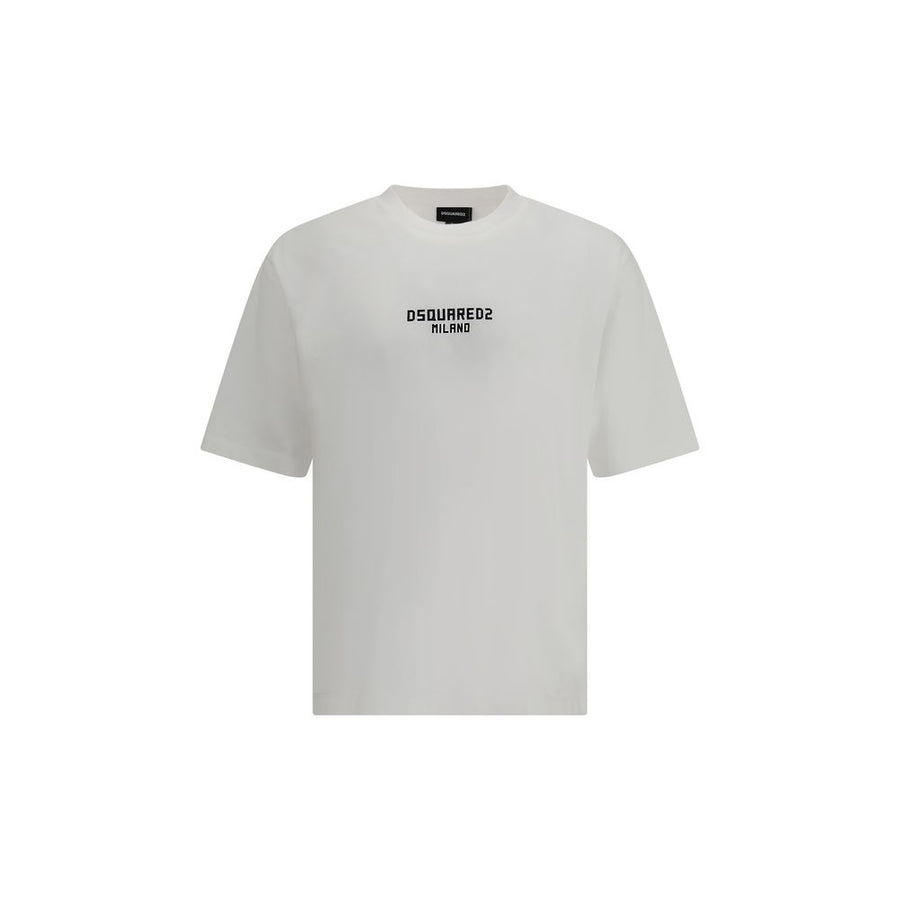 Dsquared² White Cotton T-Shirt