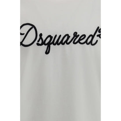 Dsquared² White Cotton T-Shirt
