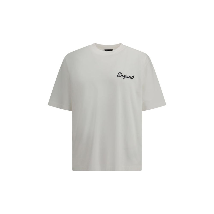 Dsquared² White Cotton T-Shirt