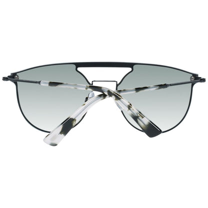 WEB EYEWEAR Black Metal Sunglasses