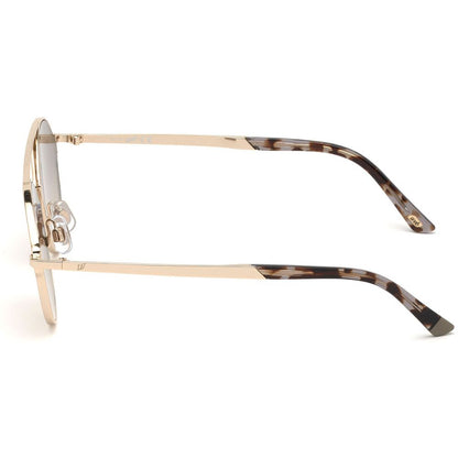 WEB EYEWEAR Gold Metal Sunglasses