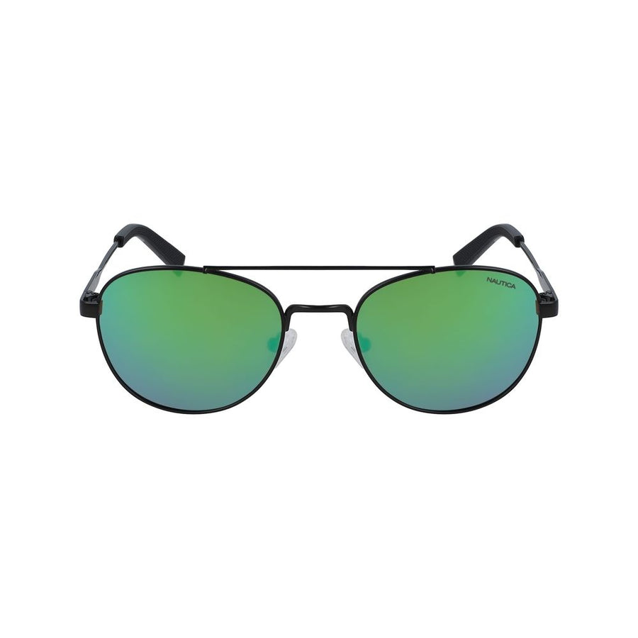 NAUTICA Black Metal Sunglasses