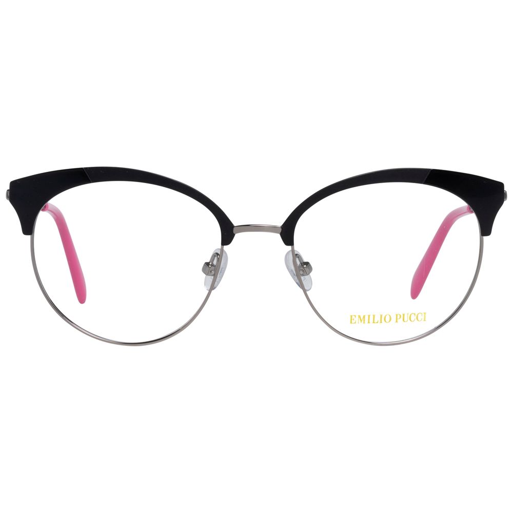 Emilio Pucci Black Metal Glasses (Frames)
