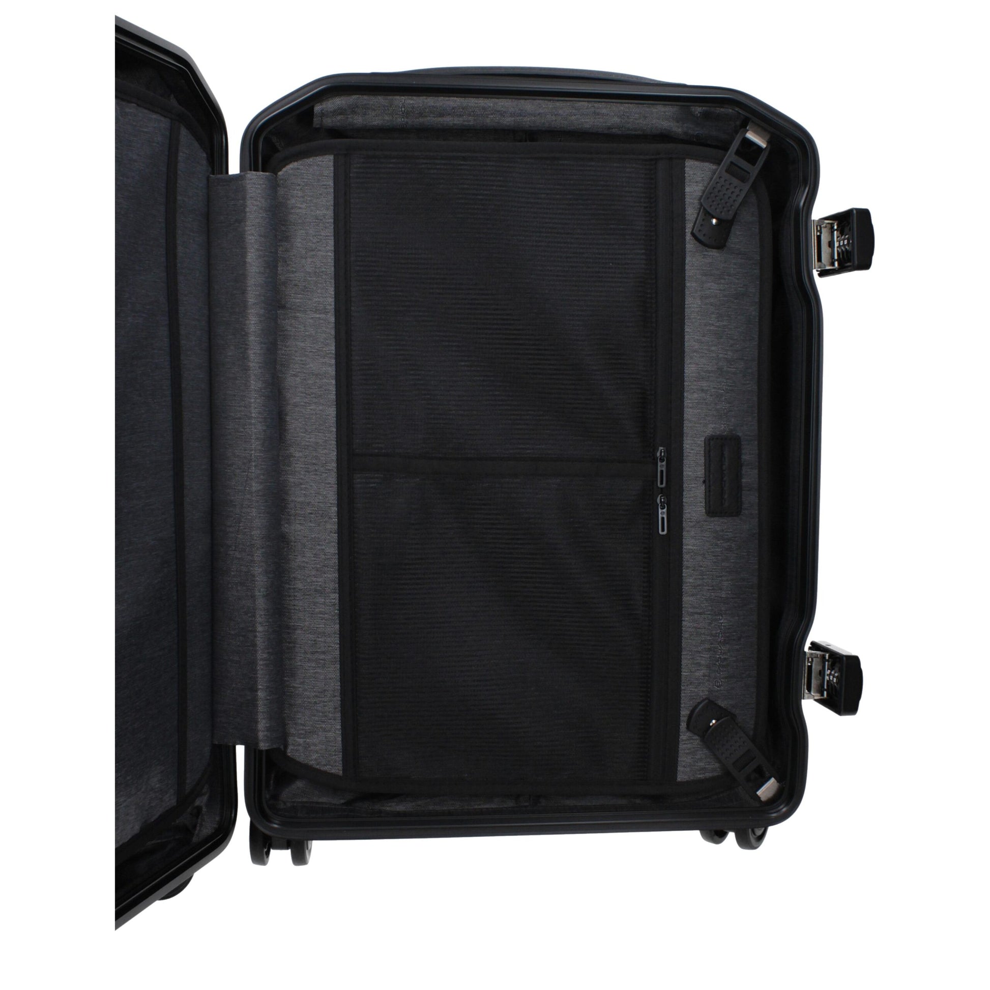 Piquadro Black Polycarbonate Luggage And Travel