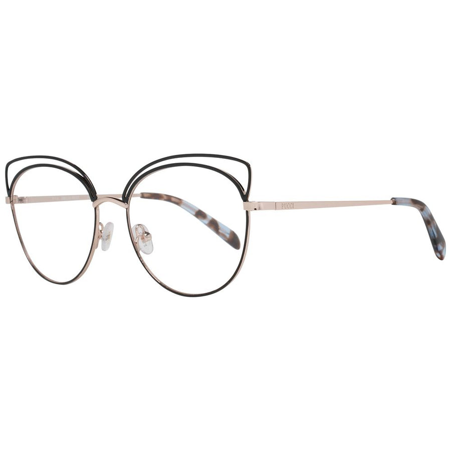 Emilio Pucci Black Metal Glasses (Frames)