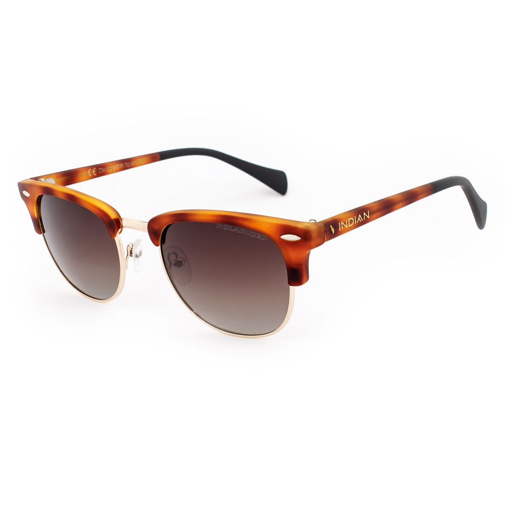 INDIAN Gold Metal Sunglasses