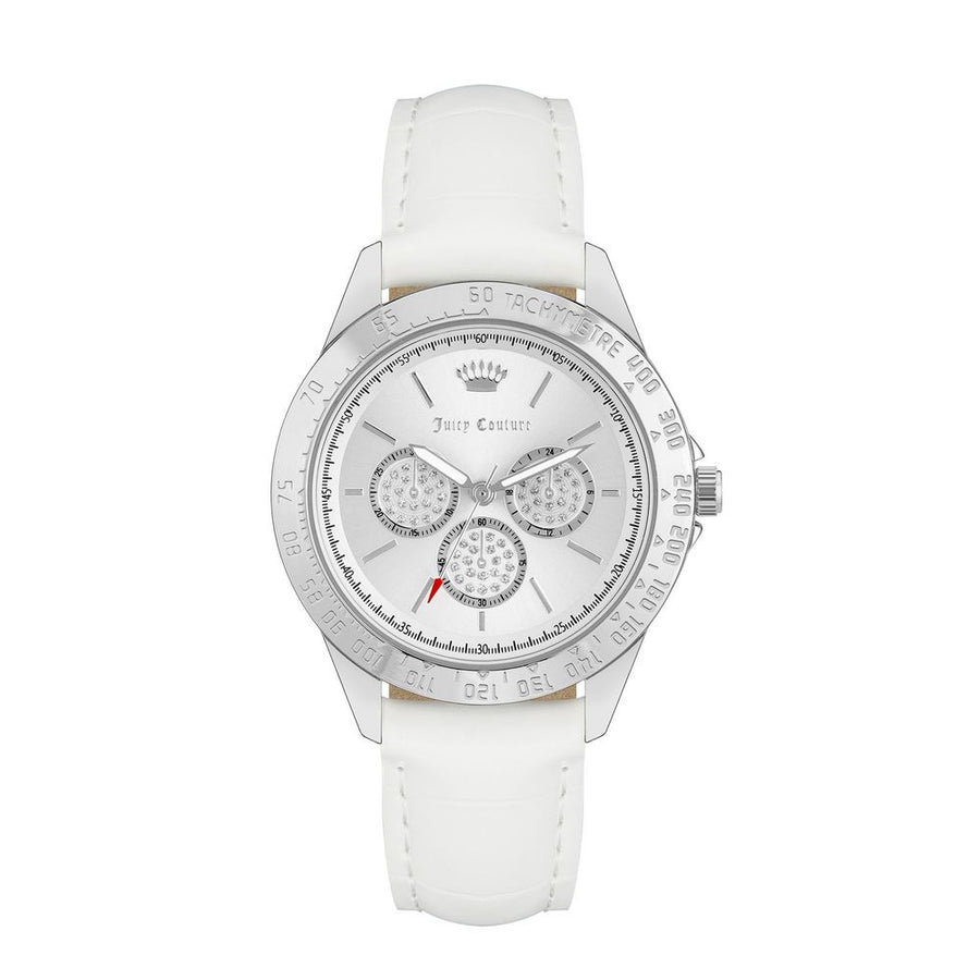 Juicy Couture White Plastic Dress Watch