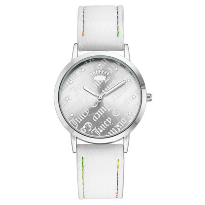 Juicy Couture White Plastic Dress Watch