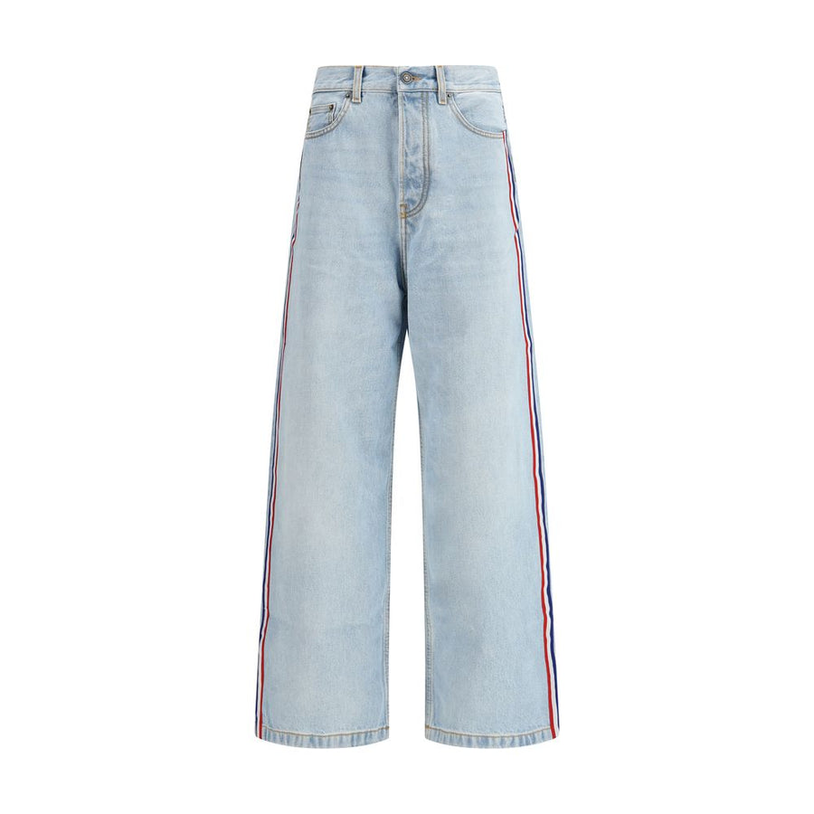 Fiorucci Light Blue Cotton Jeans Denim