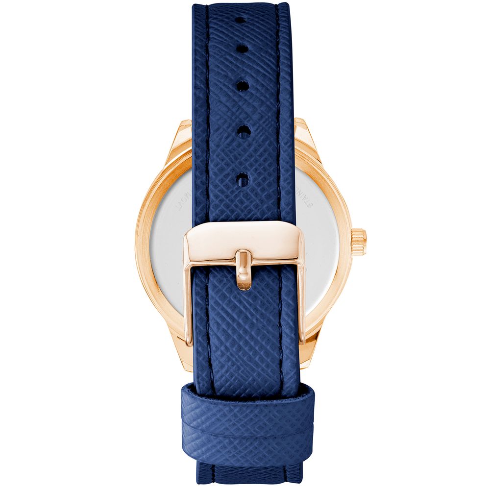 Juicy Couture Blue Plastic Dress Watch