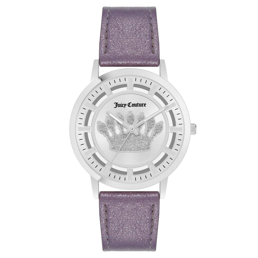 Juicy Couture Purple Plastic Dress Watch