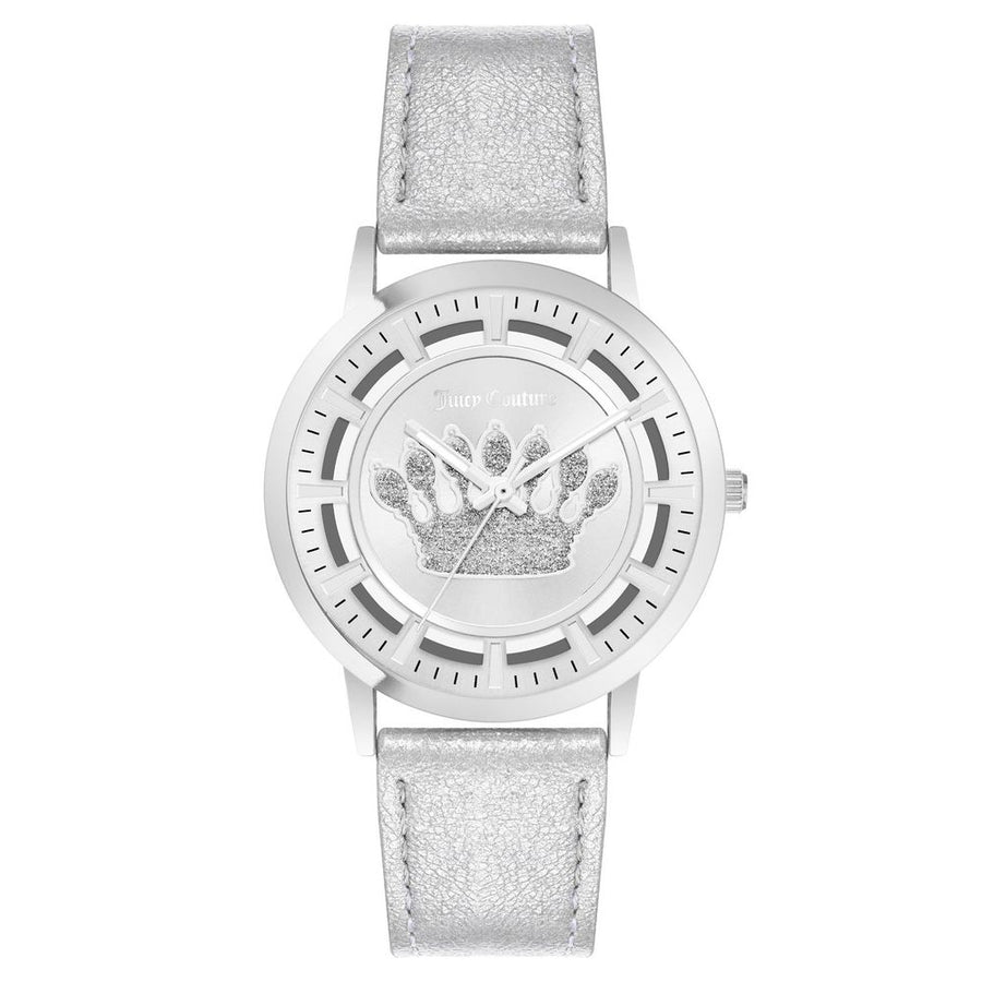 Juicy Couture Silver Plastic Dress Watch