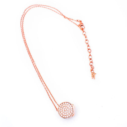 Folli Follie Pink Metal Necklace