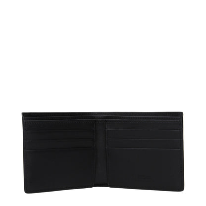 Versace Black Fabric Wallet