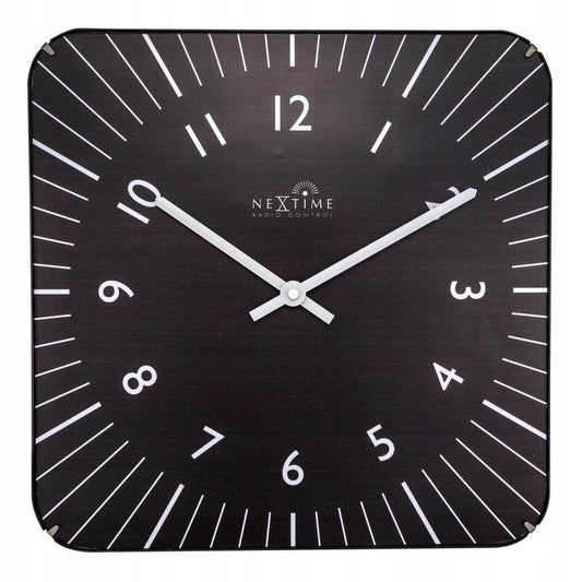 NEXTIME Black Plastic Dress Watch