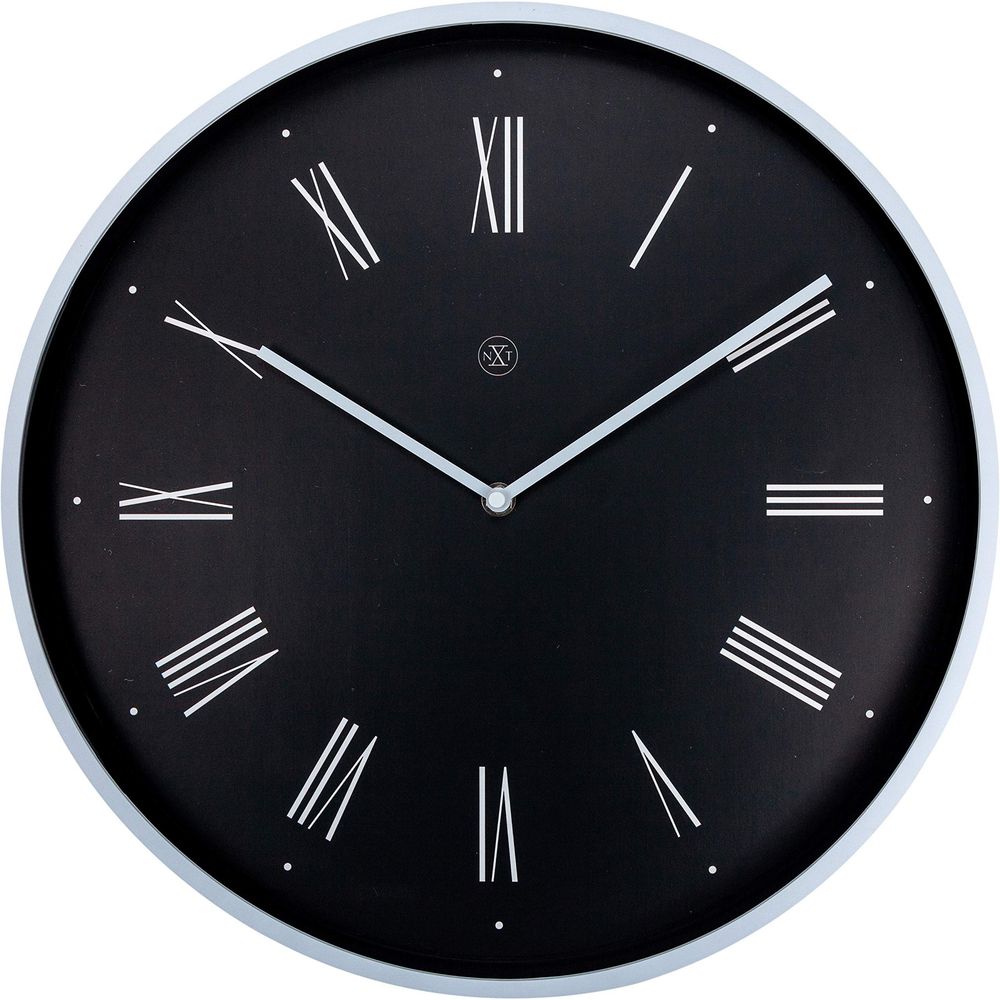 NEXTIME Black Resin Dress Watch