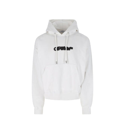 Off-White White Cotton Sweatshirt