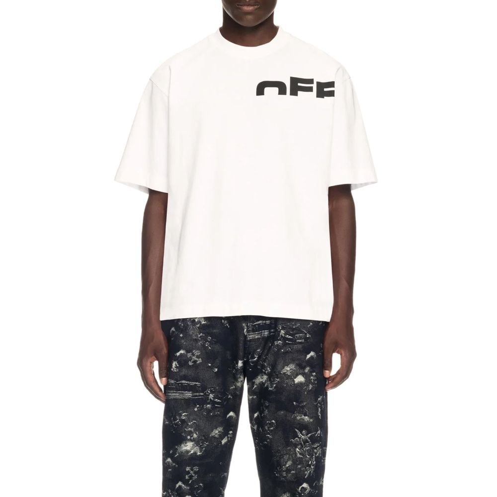Off-White White Cotton T-Shirt