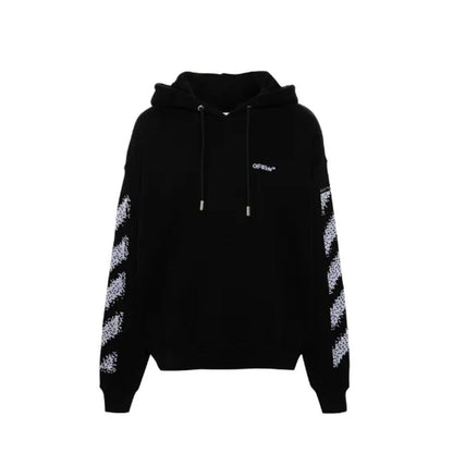 Off-White Black Cotton Sweatshirt
