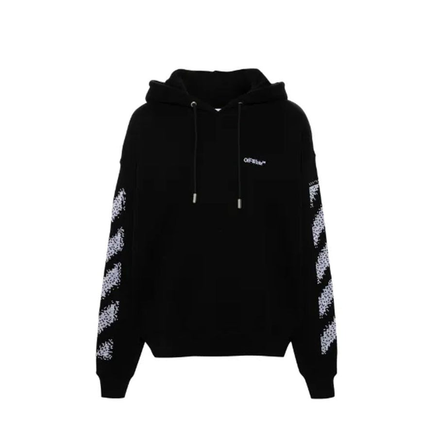 Off-White Black Cotton Sweatshirt