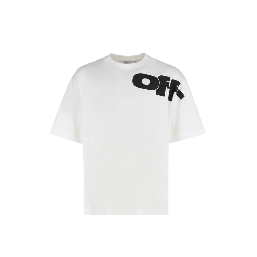 Off-White White Cotton T-Shirt