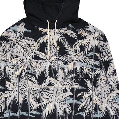 Palm Angels Black Cotton Pattern Shirt